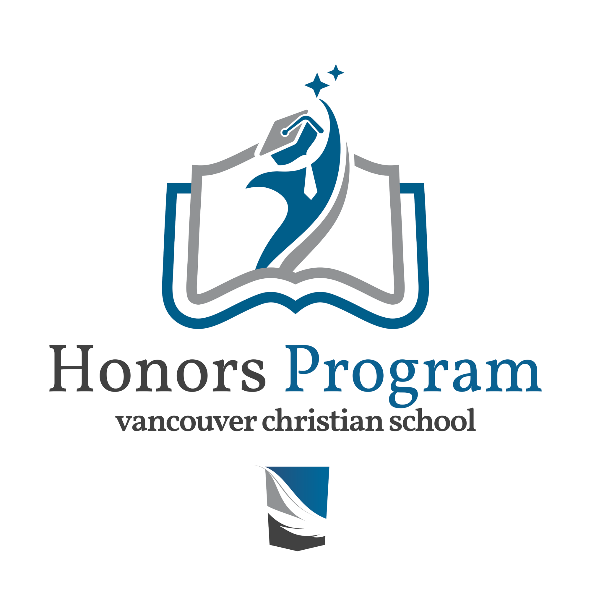 Logo for Honors Program with VCS Colours