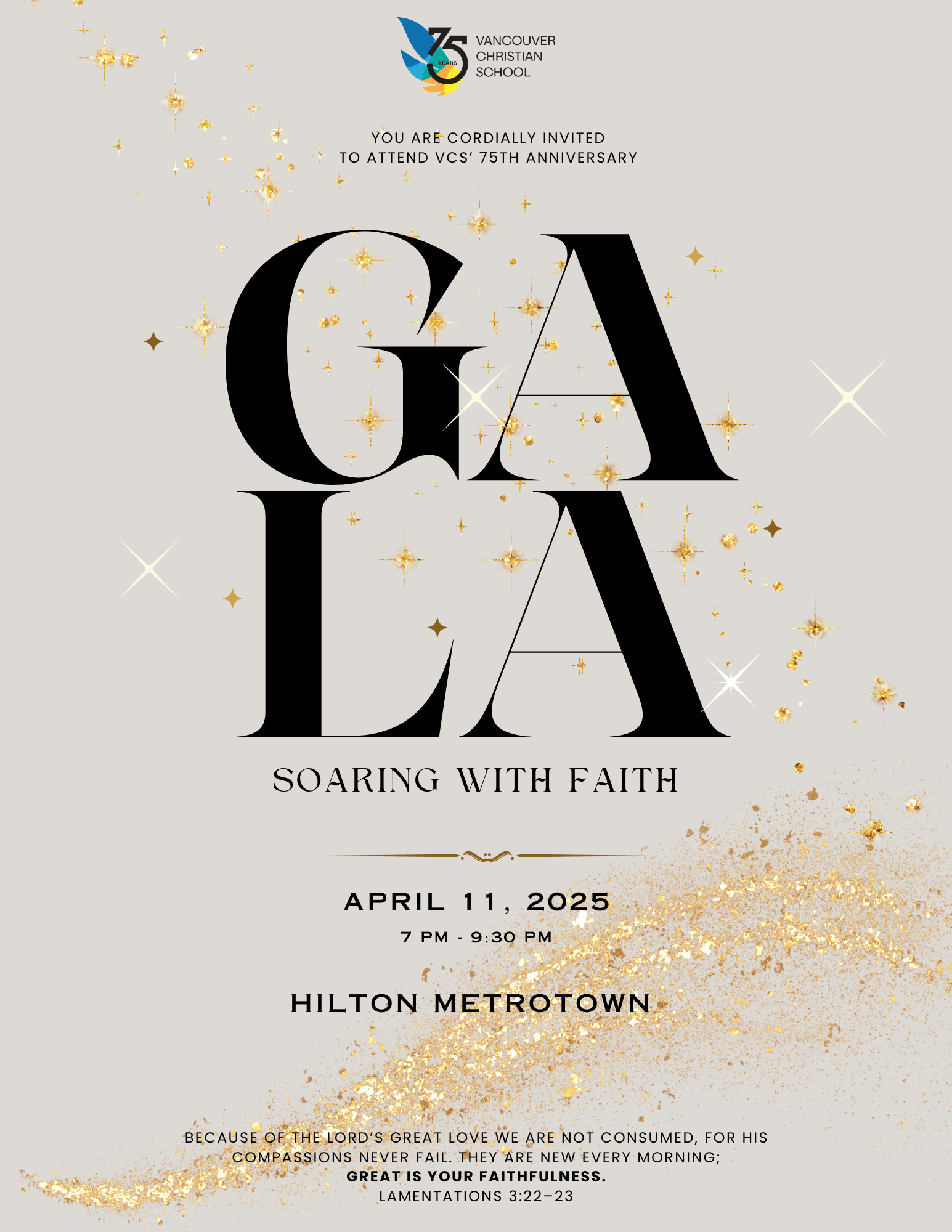 Gala Invitation